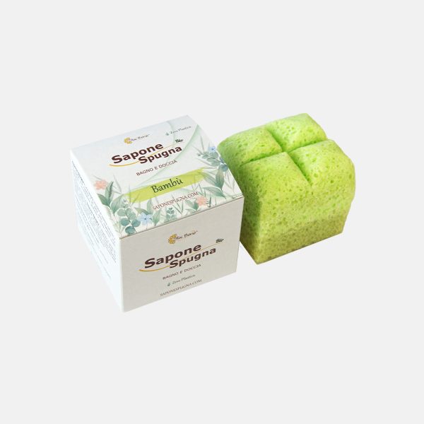 Sapone Spugna Bambu