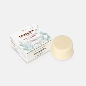 Olio Solido bio Bianco - crema solida - pelle delicata
